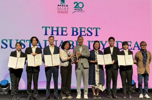 德明科大榮獲亞洲會展「最佳永續概念獎」為國爭光